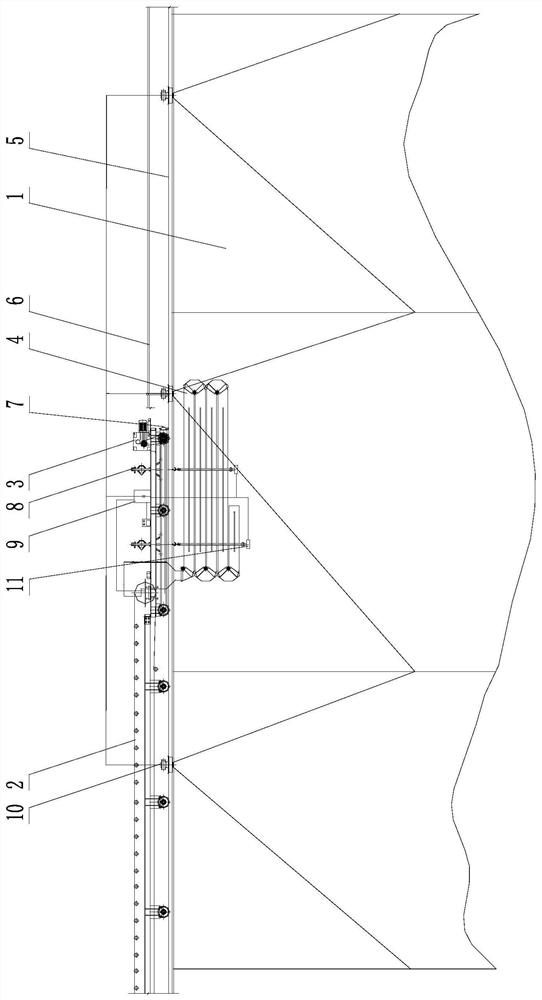 Intelligent control system and method for vehicle-mounted lifting coke loading device