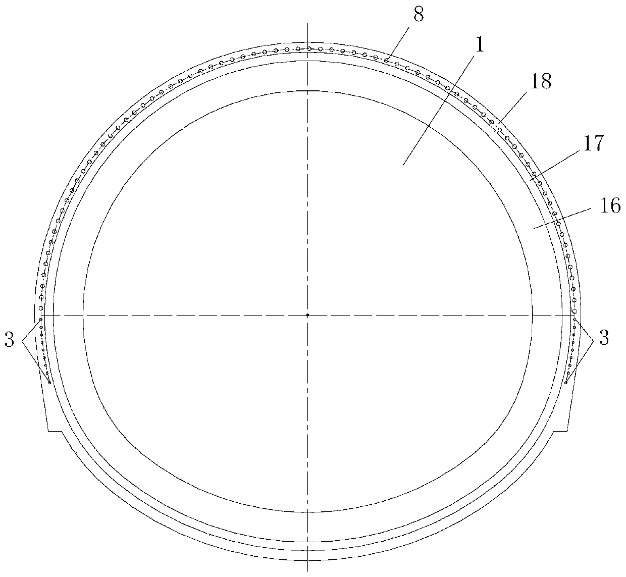 Excavation method of tunnel crossing high-angle thrust water-rich sand-rich fault