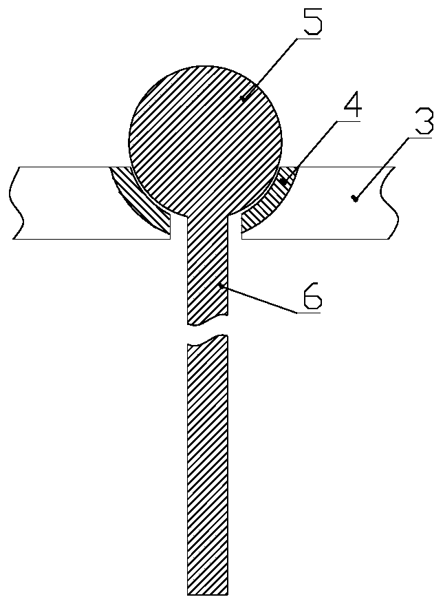 Main tower lower cross beam support pre-pressing device and pre-pressing method thereof
