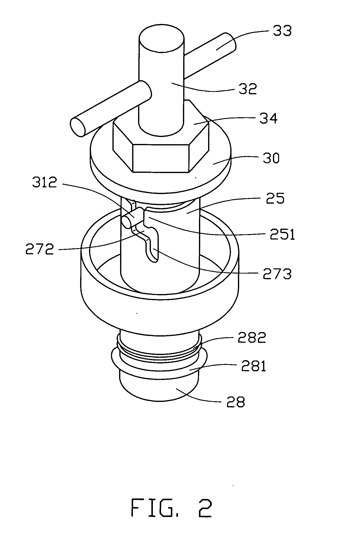 Quick open-closed device for biochemical equipment
