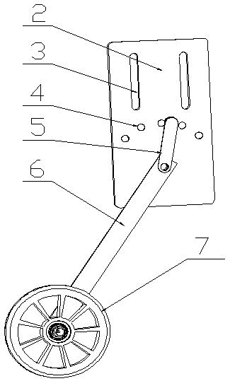 An electronic profiling device for a roller cotton picker