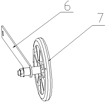 An electronic profiling device for a roller cotton picker