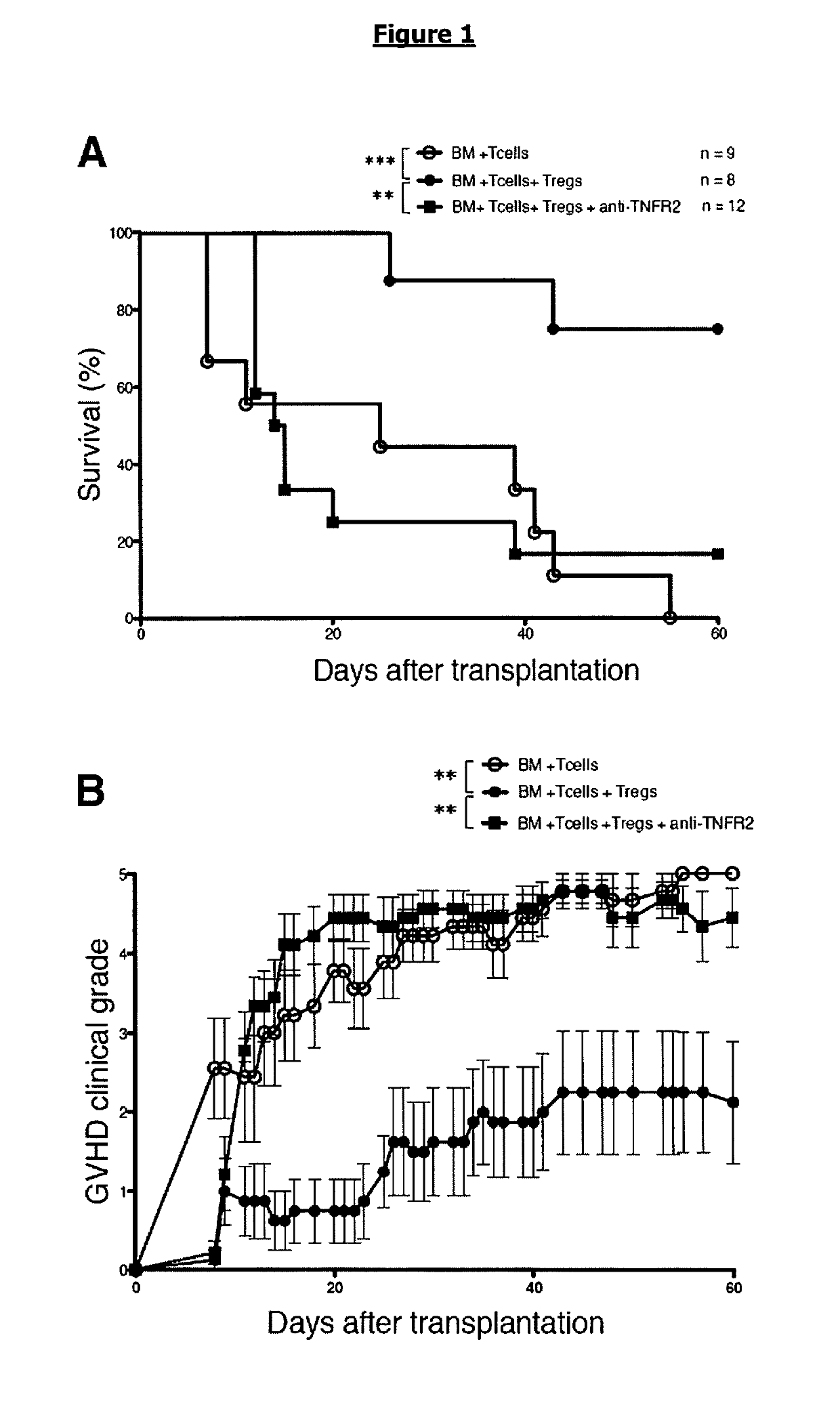 Prevention or Treatment of Hematologic Malignancy Relapse Using a TNFR2 Antagonist