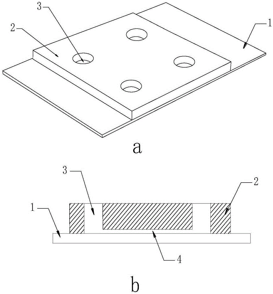 Simple micro-fluidic chip and cell analysis method
