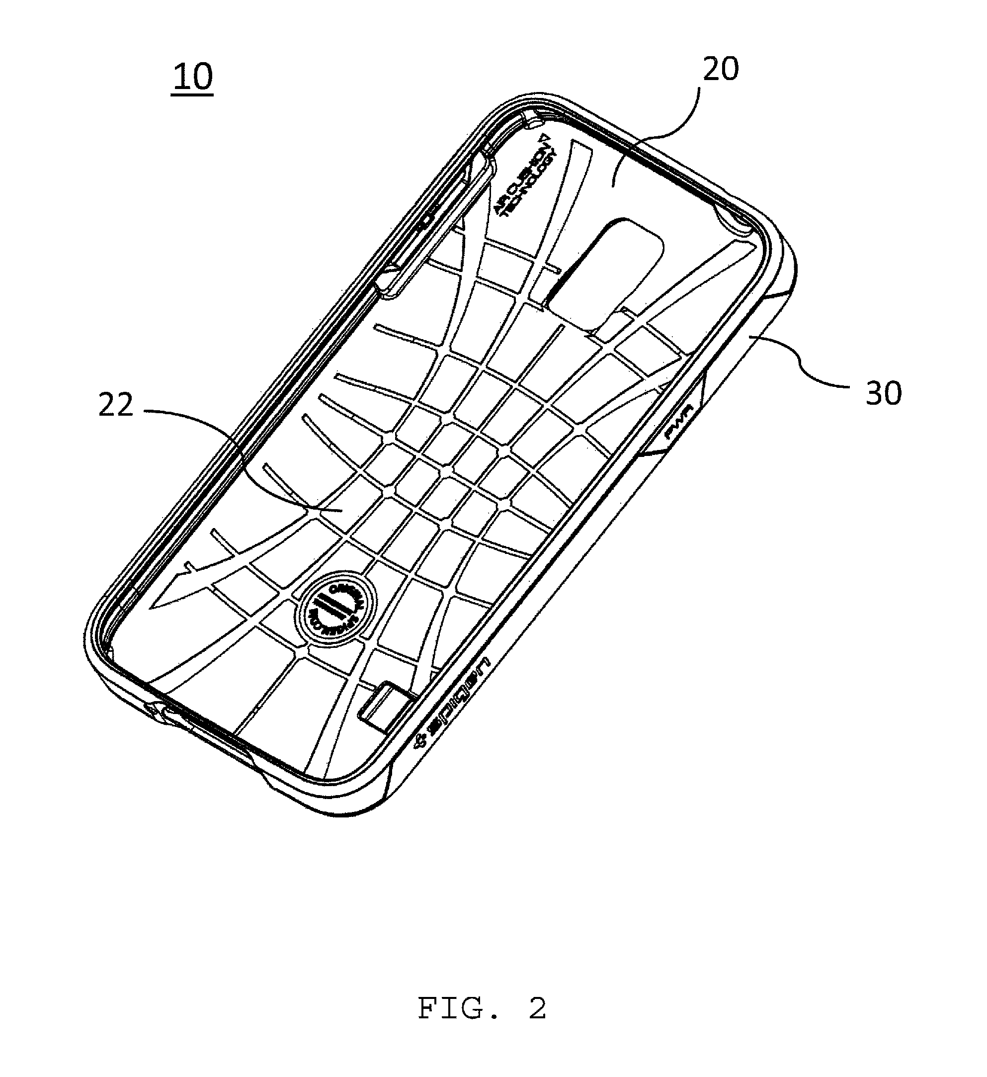 Case having a storage compartment for electronic devices