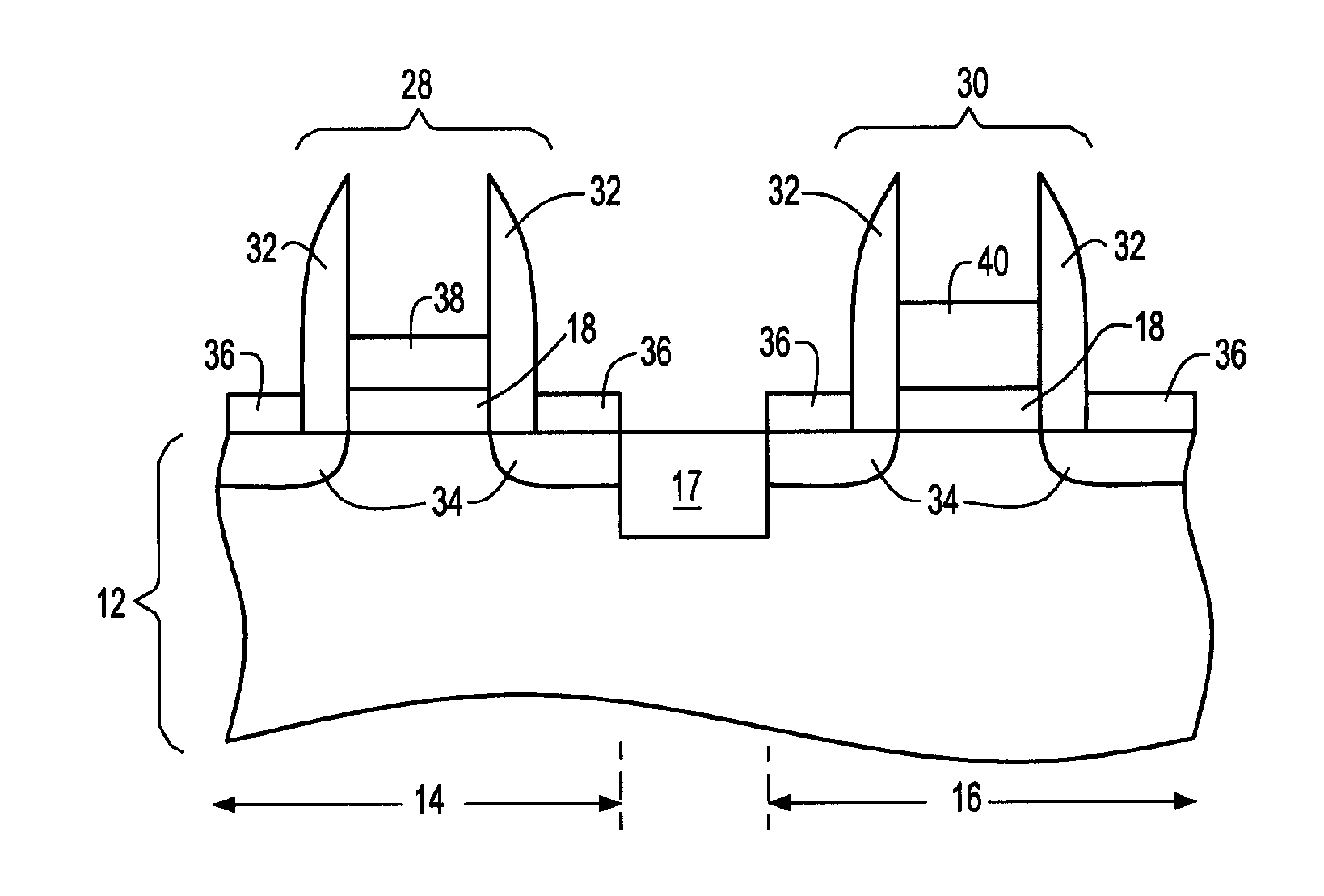 Dual metal integration scheme based on full silicidation of the gate electrode