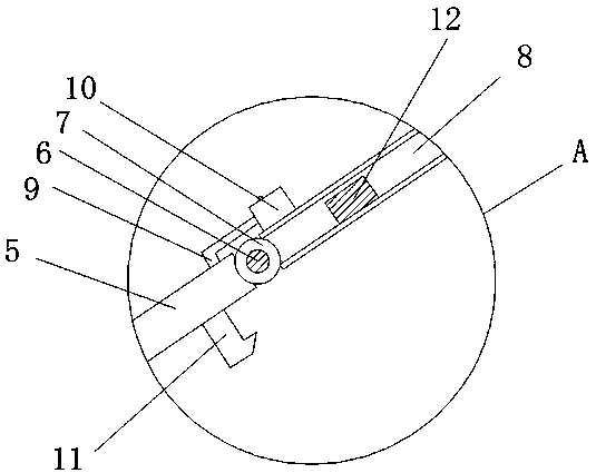 Abrasive grinding tool with dust removing function