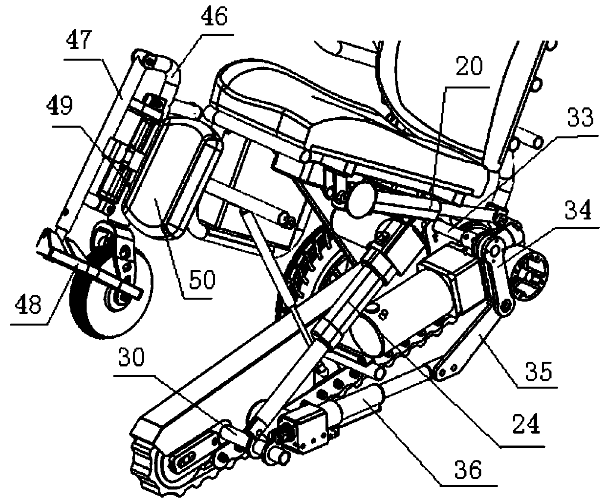 Self-driving wheelchair