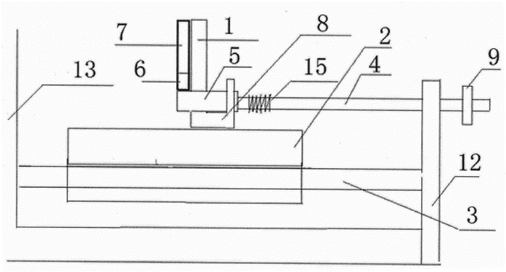 Straight threading machine for automatic sizing and automatic cutter retreating in whole carriage travel