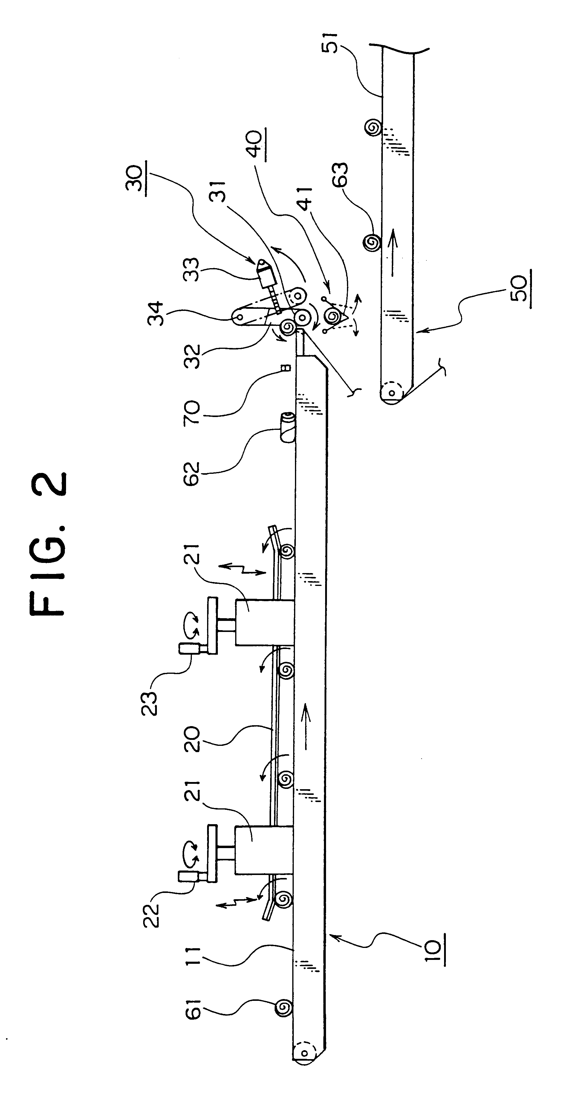 Method and apparatus for conveying bar-like bread dough pieces