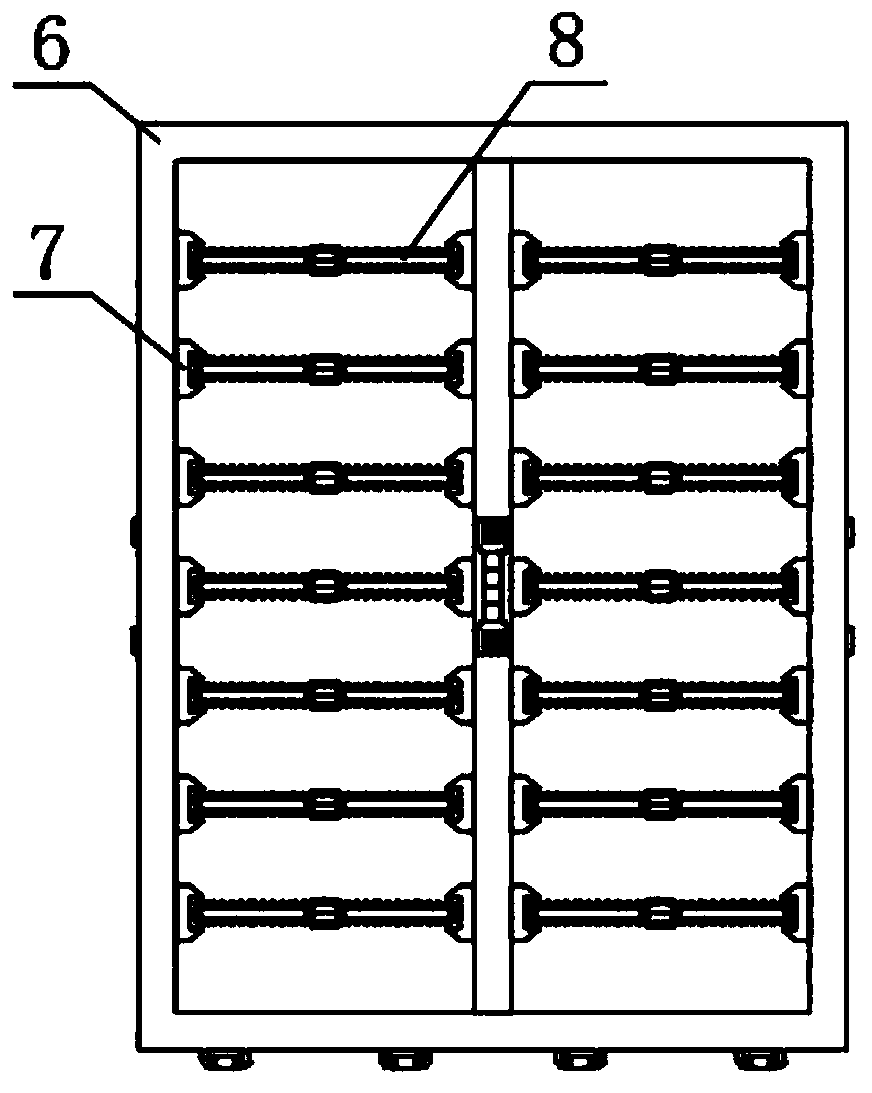 Automatic drying machine controlled by PLC