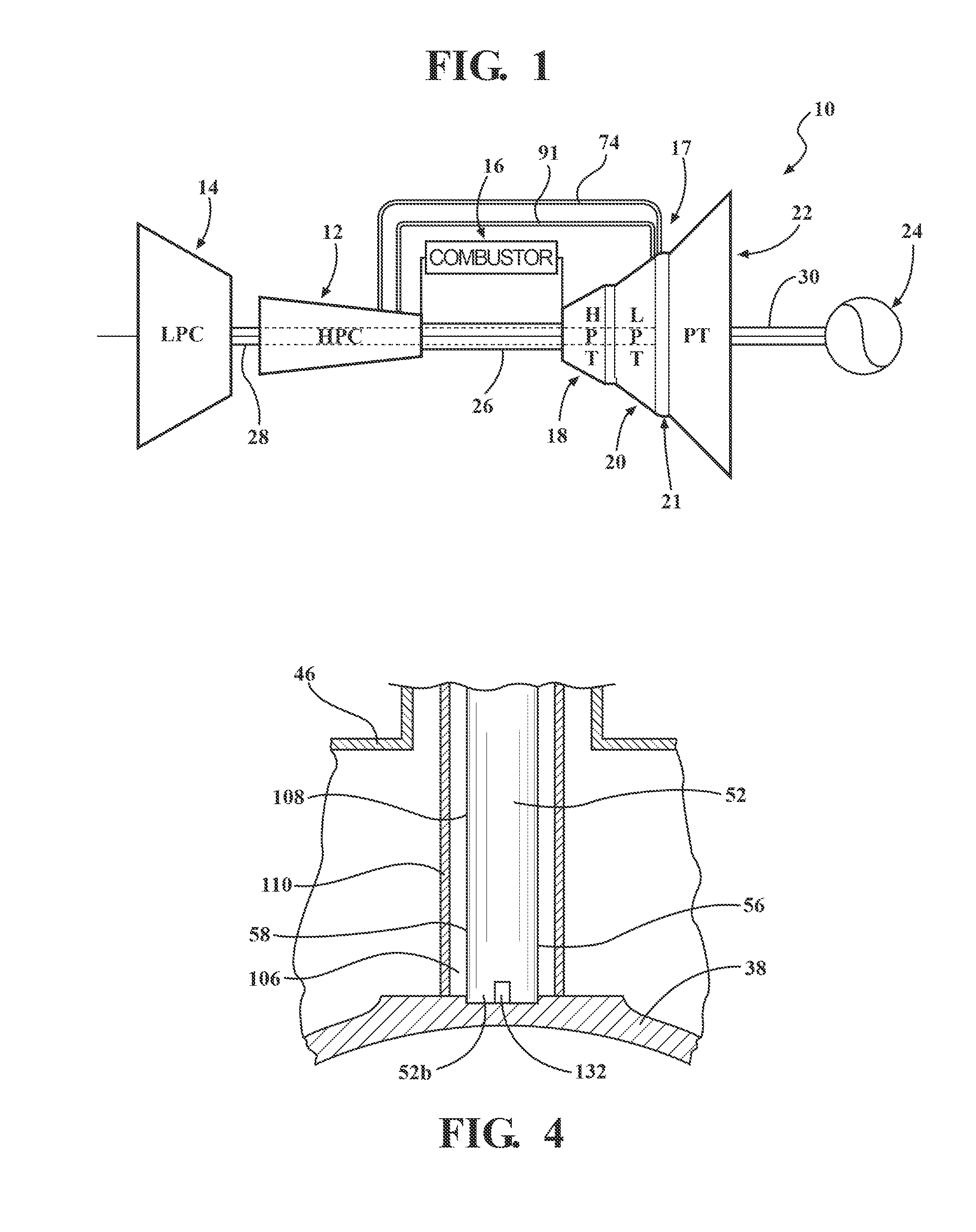 Purge and cooling air for an exhaust section of a gas turbine assembly