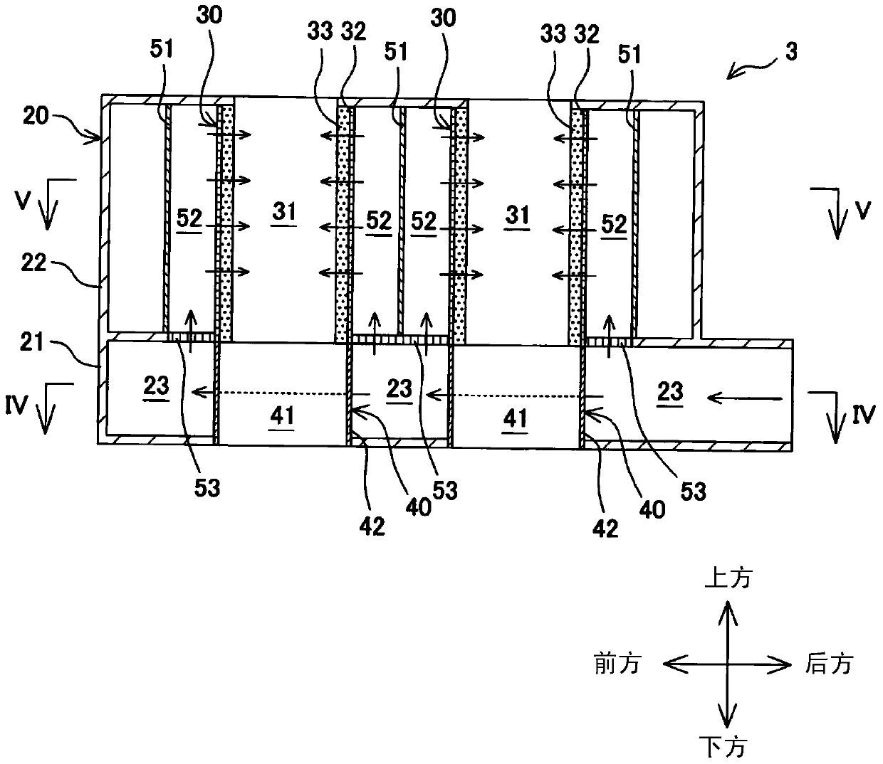 Yarn cooling device