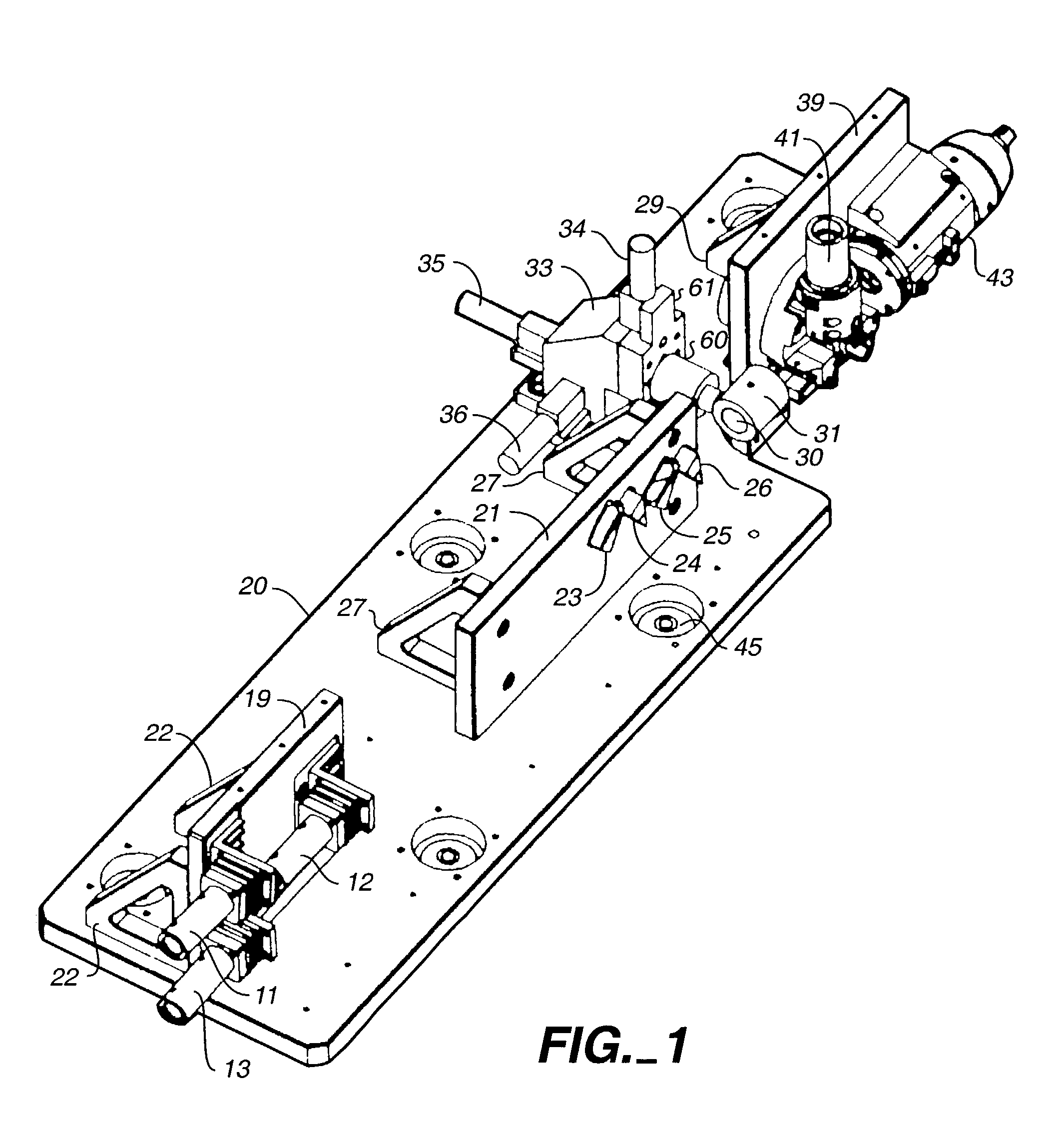 Fixed mounted sorting cuvette with user replaceable nozzle