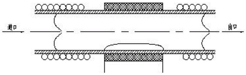 A bubble pump structure