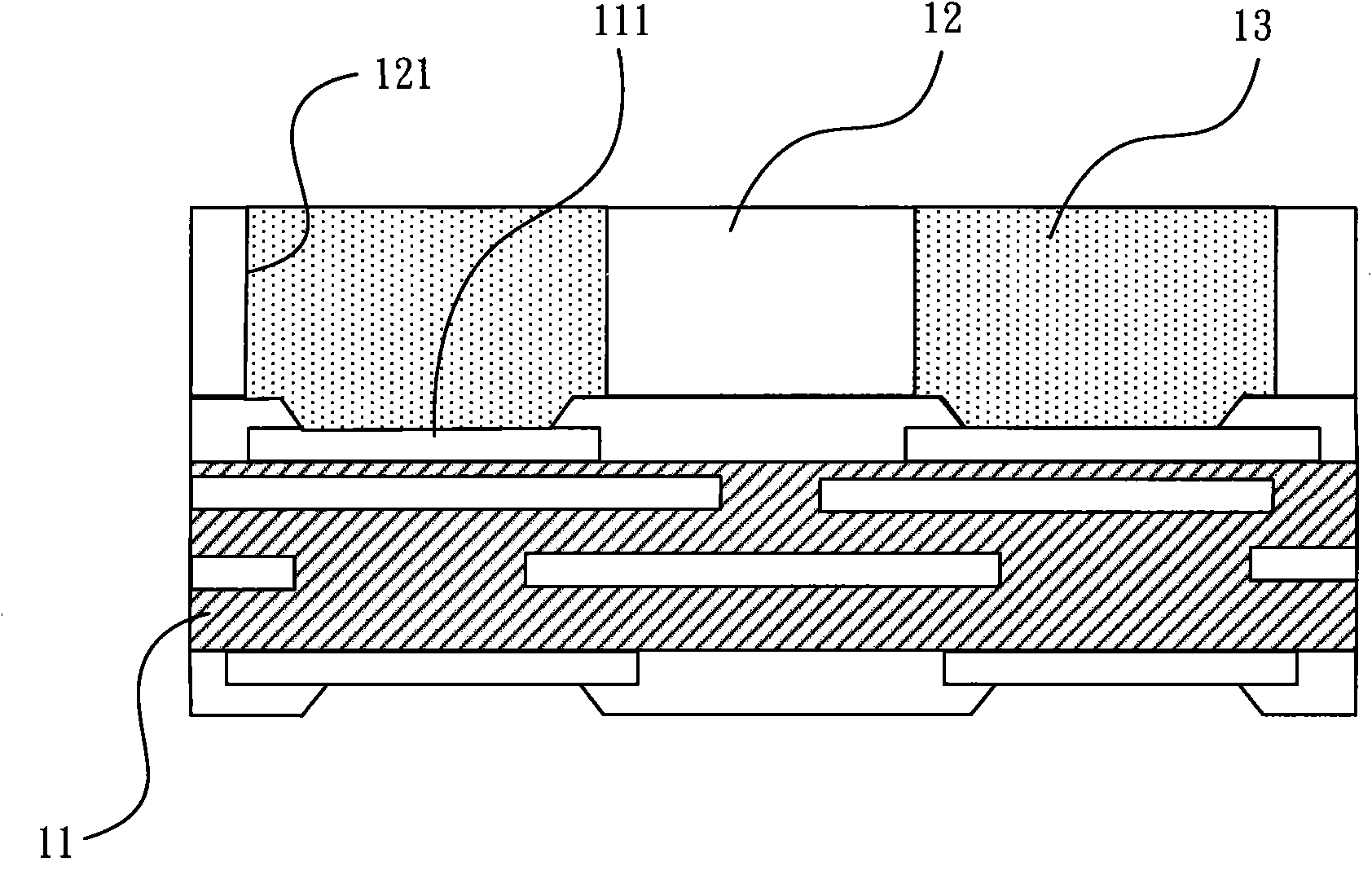 Method for forming pre-welding material of packaging base plate