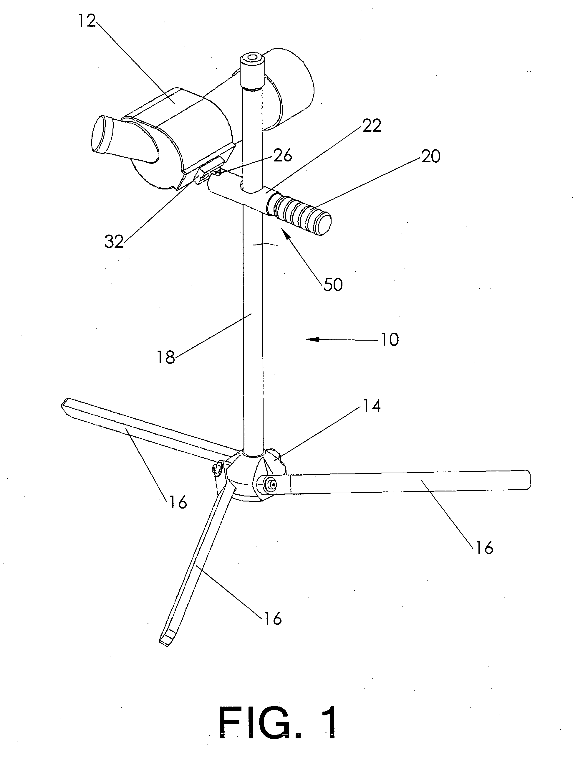 Quick-adjusting mounting head