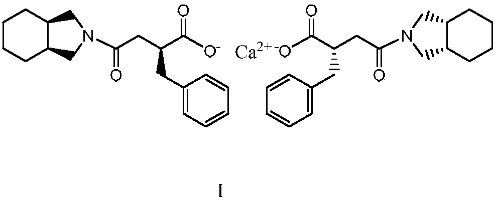 Method for preparing improved mitiglinide calcium