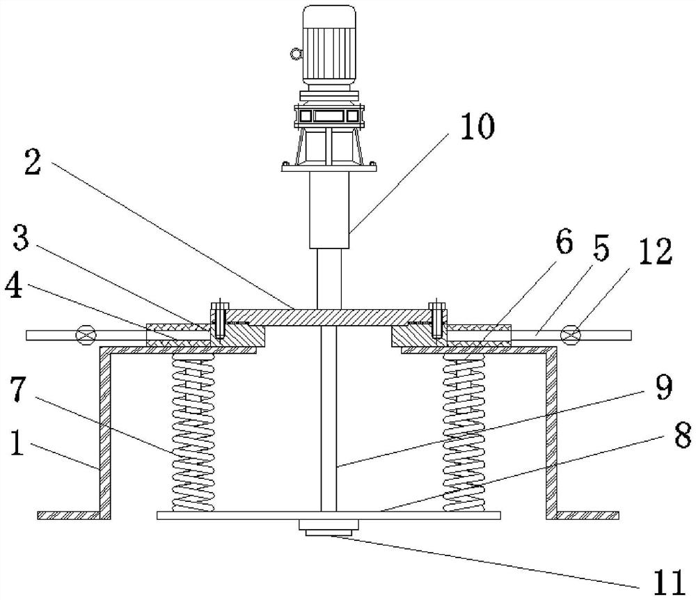 Automatic non-condensable gas discharging device of evaporator for producing anhydrous sodium sulphate