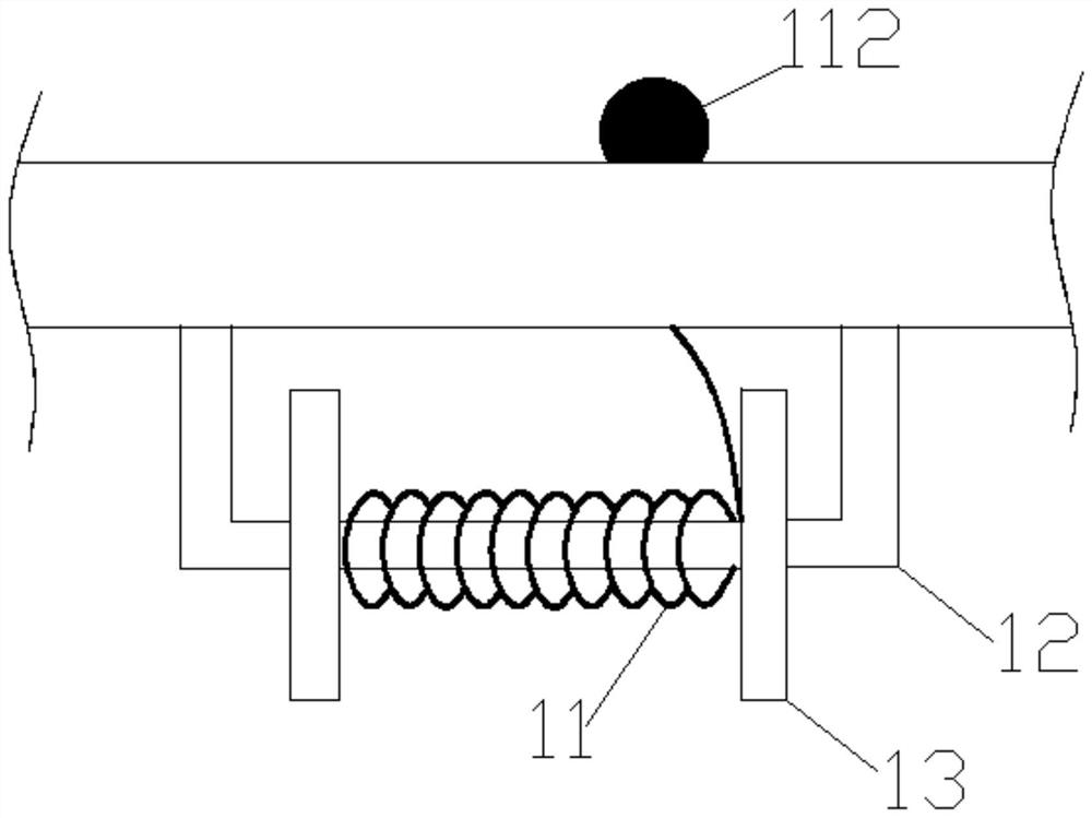 A loading and unloading fork for an industrial transport forklift