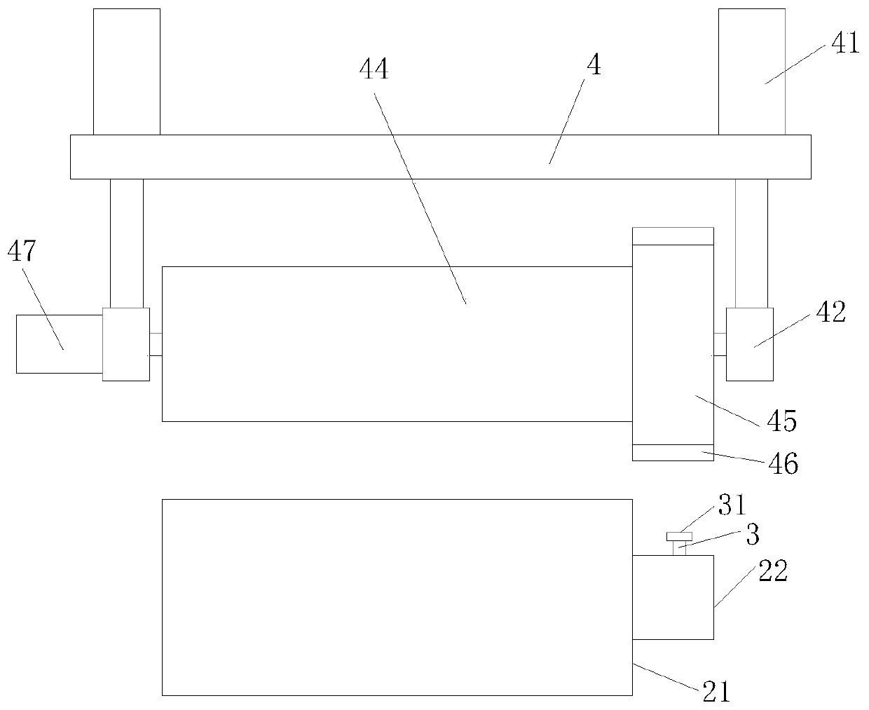 Coating device for self-adhesive labels