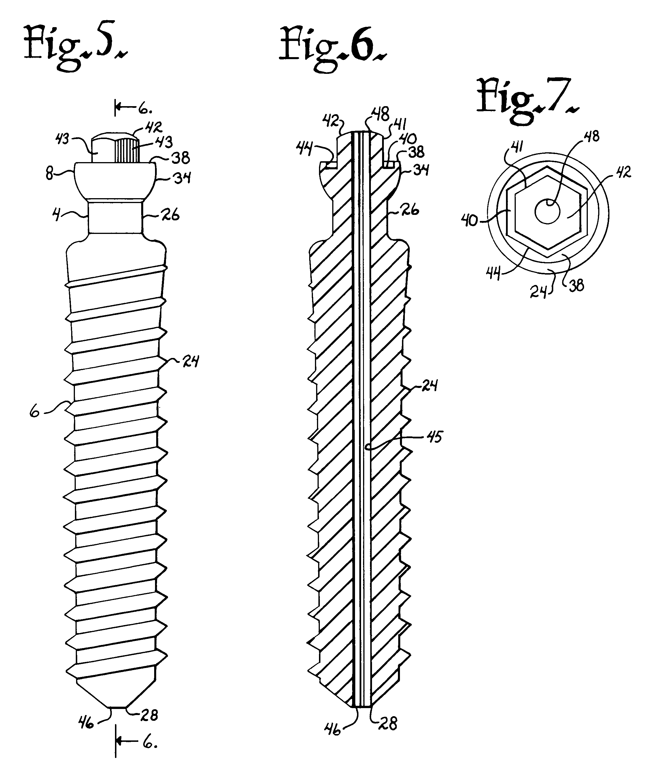 Polyaxial bone screw assembly with fixed retaining structure