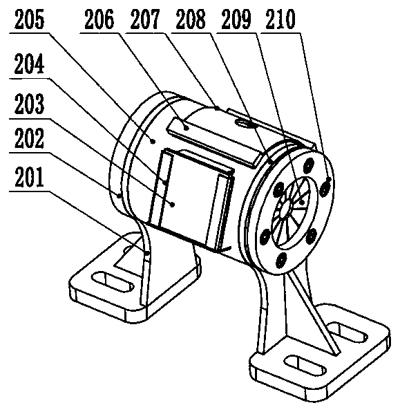 Metal hose connector shielded welding device