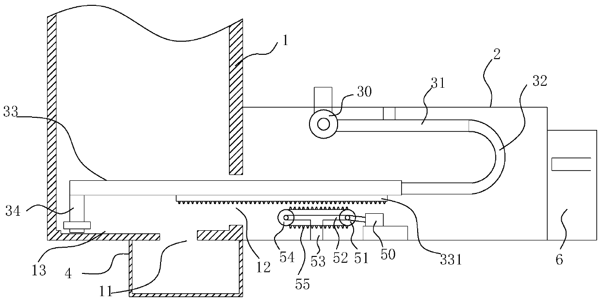 A kind of incinerator automatic slag removal device for preparing 3-aminopropanol