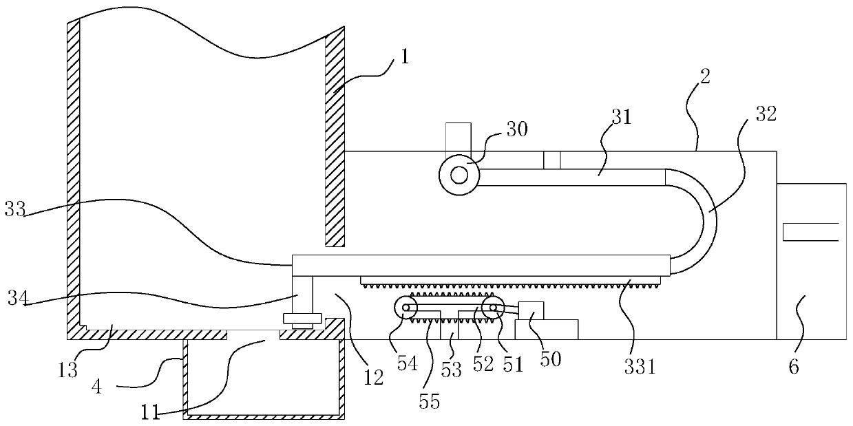 A kind of incinerator automatic slag removal device for preparing 3-aminopropanol