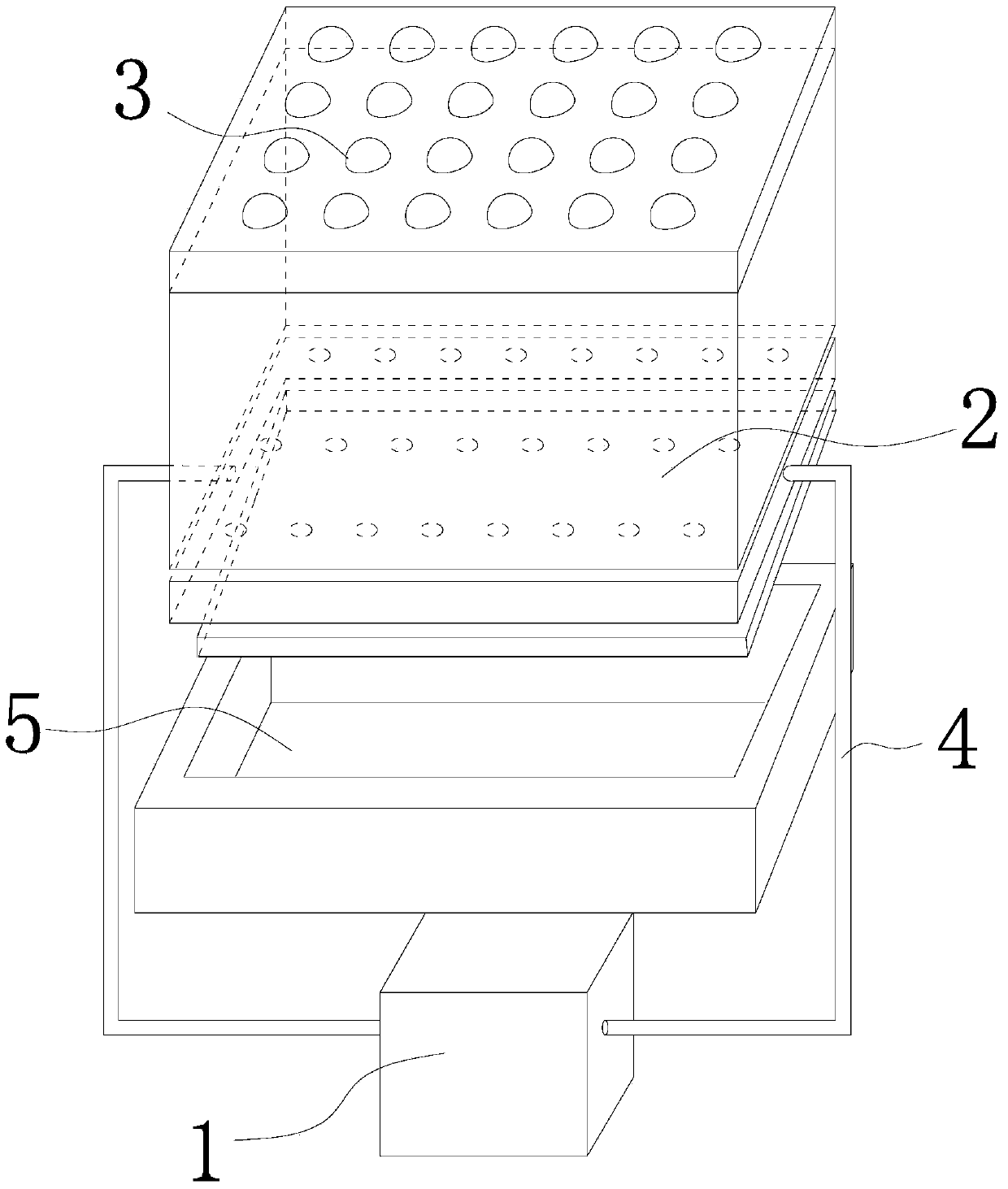 Solar air water-collecting device