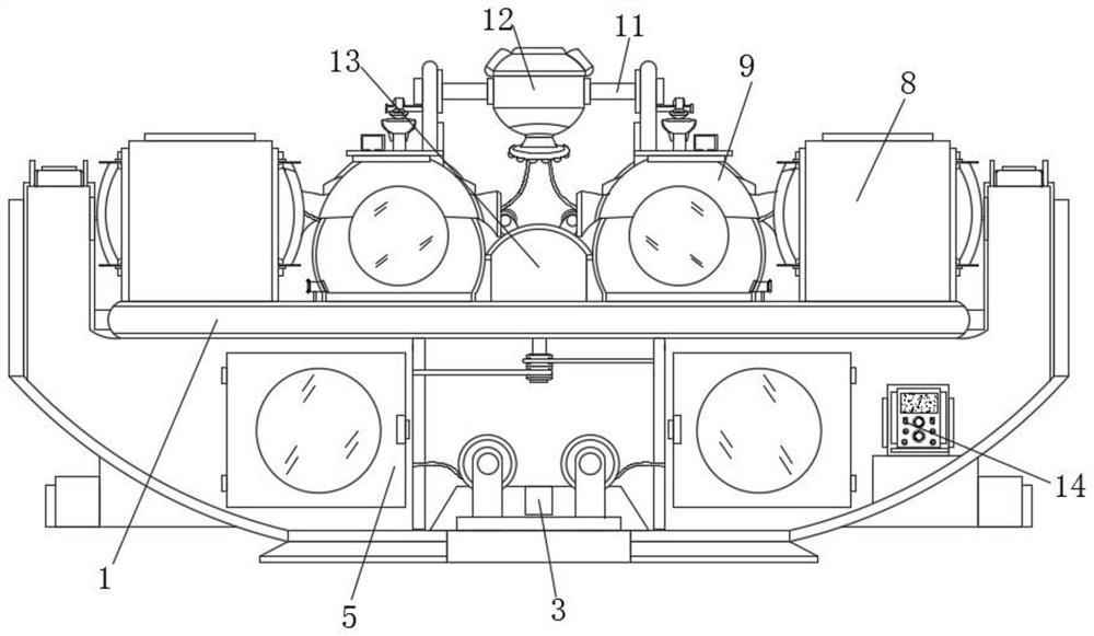 Hollow fiber membrane continuous production forming equipment