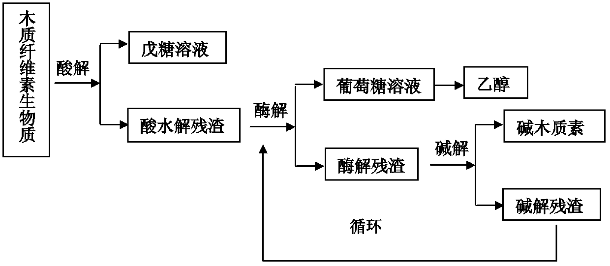 Method for comprehensively utilizing lignocellulose biomass