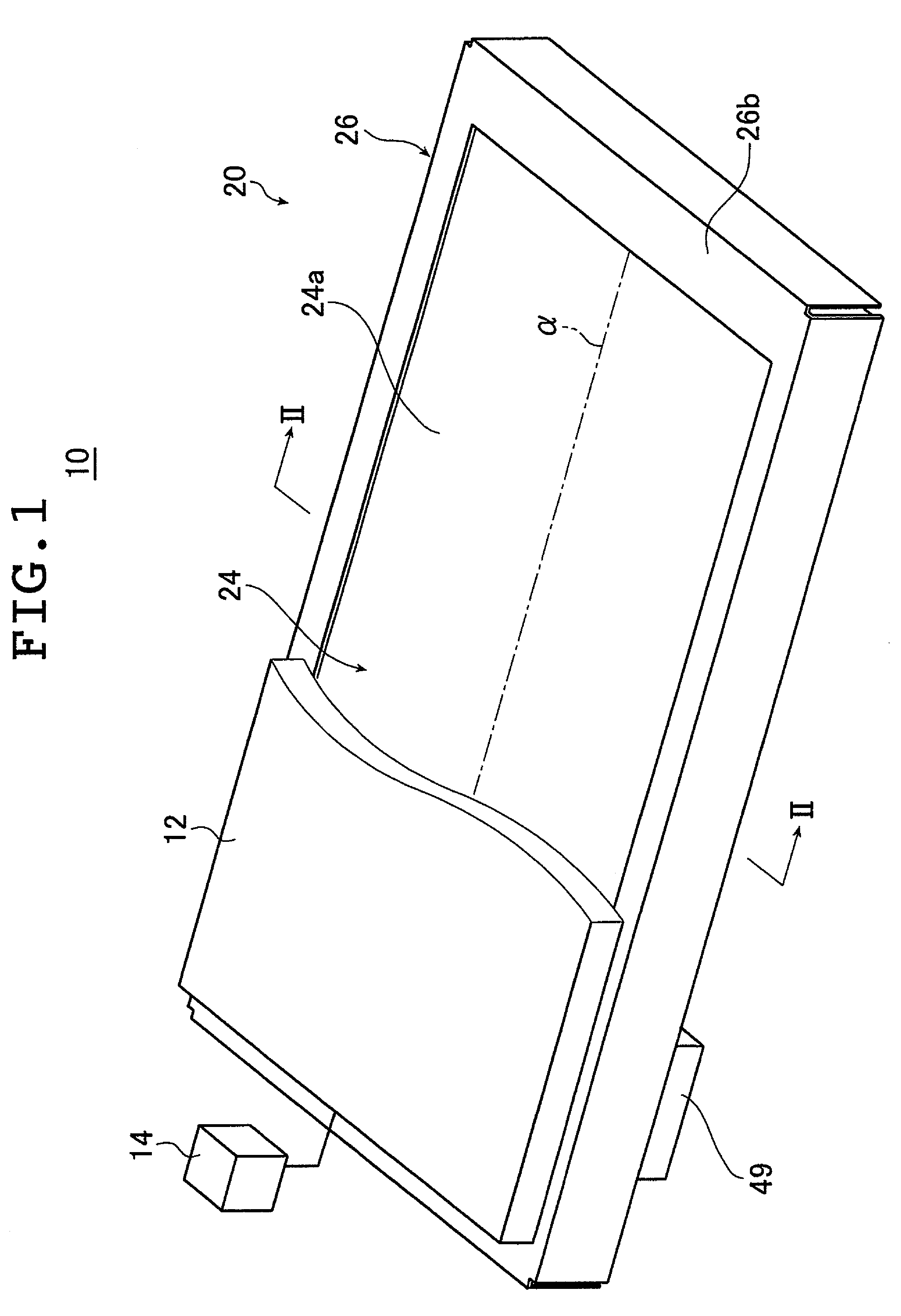 Planar lighting device