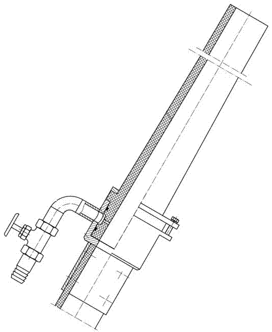 Sprayer device for jetting concrete