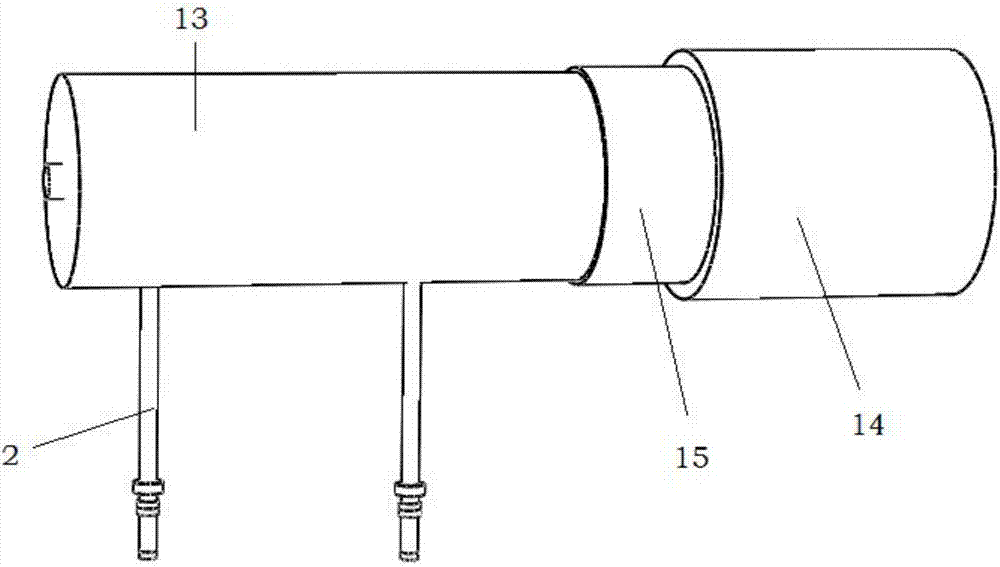 Flexible transmission double-bolt screwing device