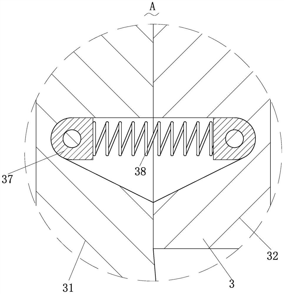 Adjustable guardrail for municipal construction