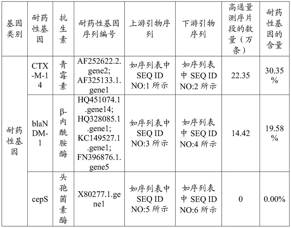 Method for detecting drug-resistant genes of pathogenic microorganisms of human body