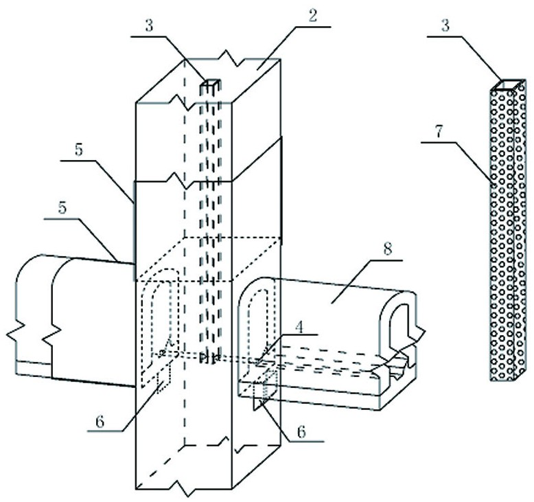 Self-drainage combined landslide retaining structure and construction method