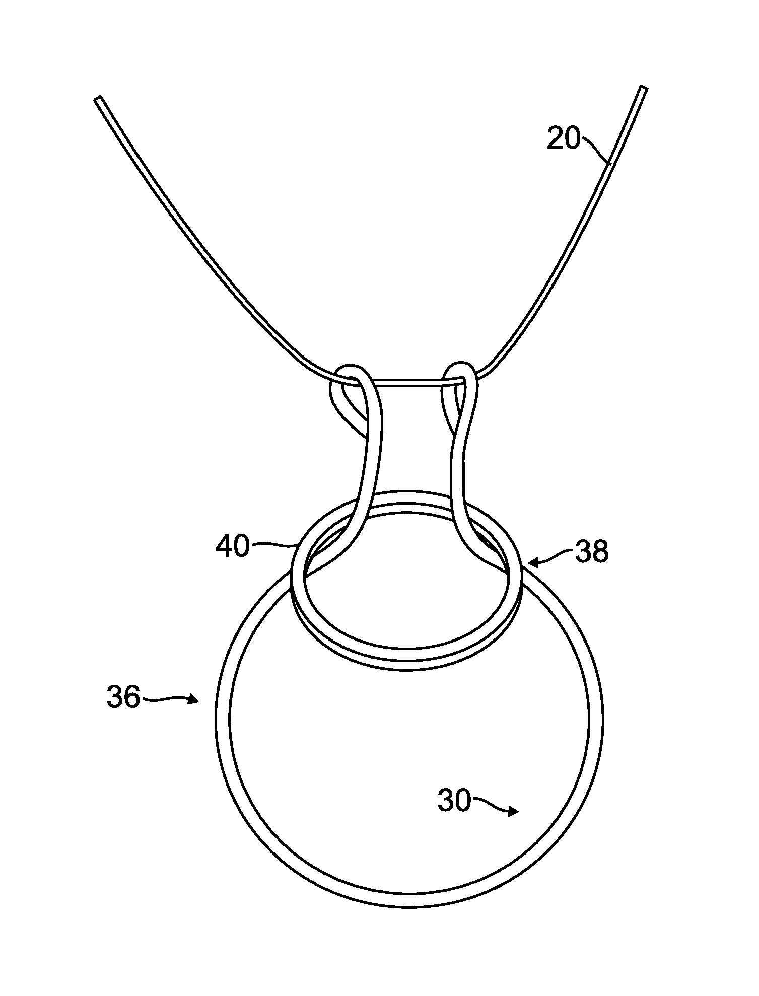 Wearable device for jewelry ring storage