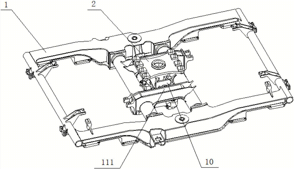 Bogie and rail vehicle with bogie