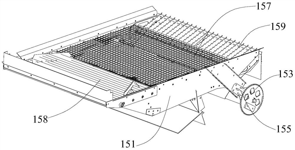 Seed threshing and cleaning device