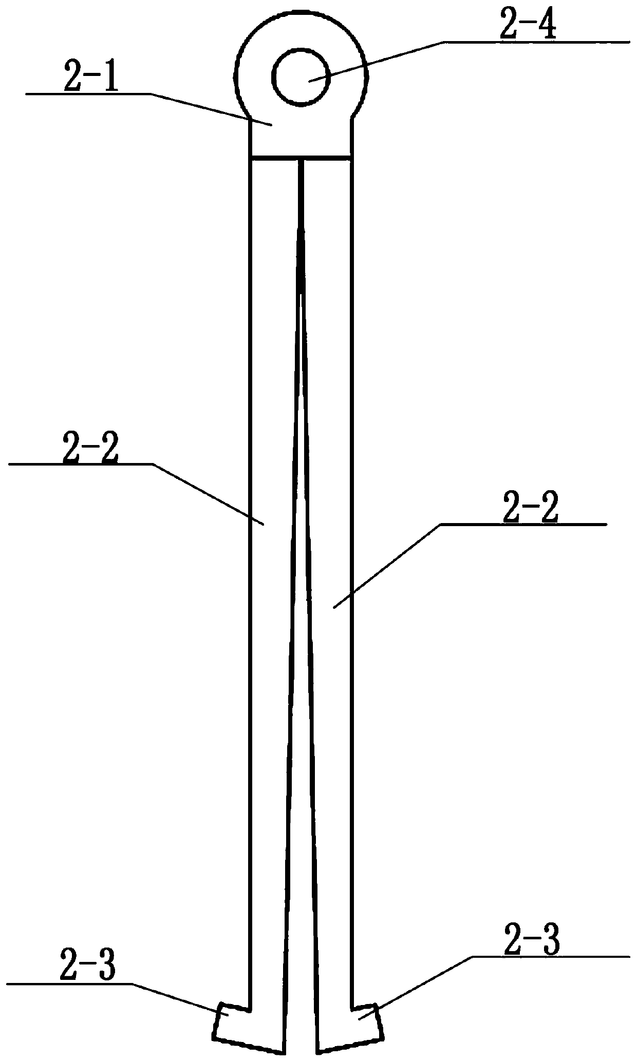 Bus low-temperature liquefied natural gas safety valve online checking force application device