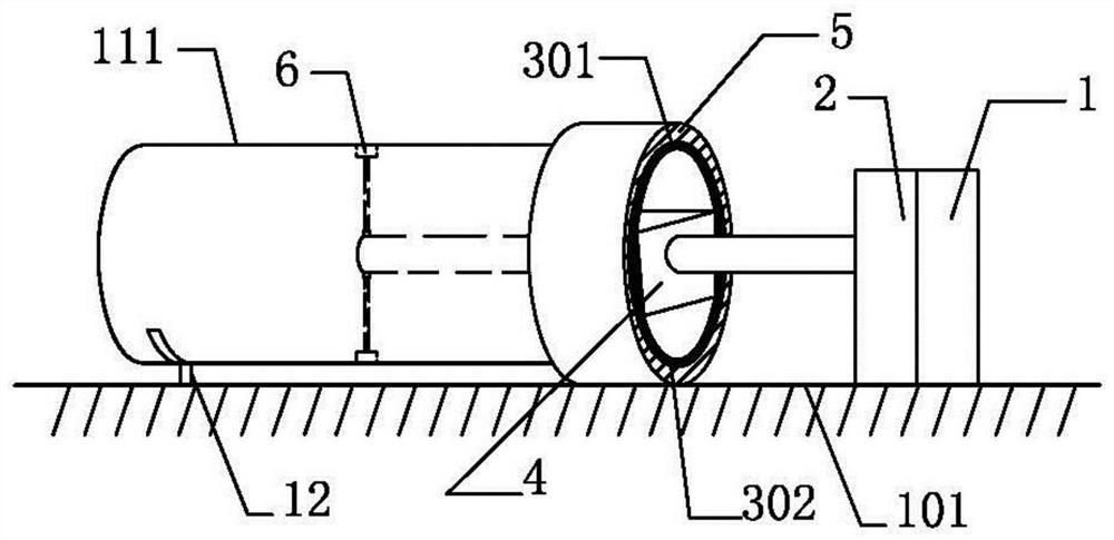 Machining dust collecting device