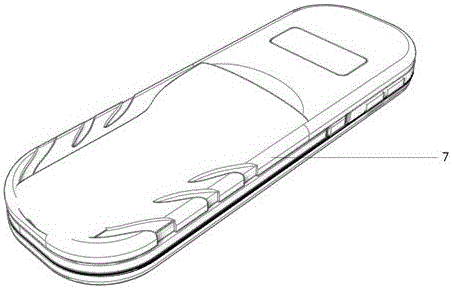 A folded-type electronic scale