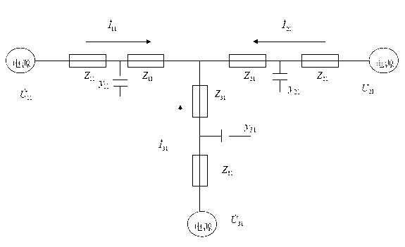 T-type electric transmission line positive sequence capacitance measuring method