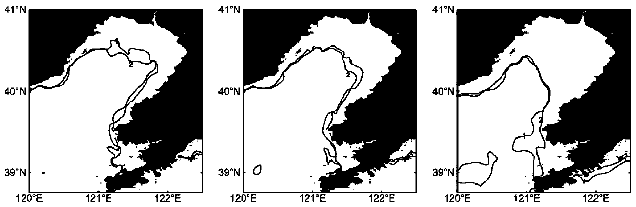 Optimization method for calculating tide peak position based on ROMS simulation result