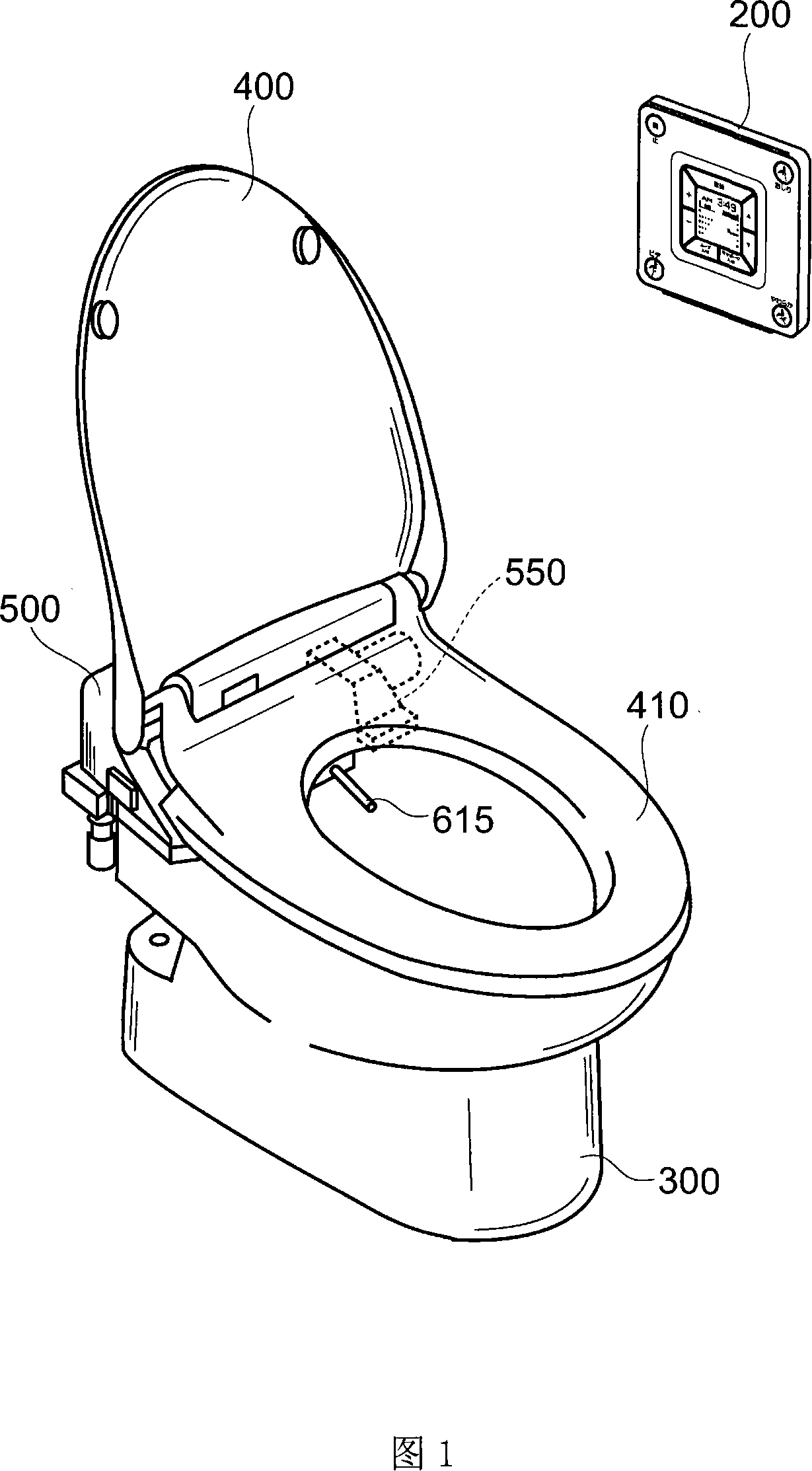 Warm toilet seat device and toilet device