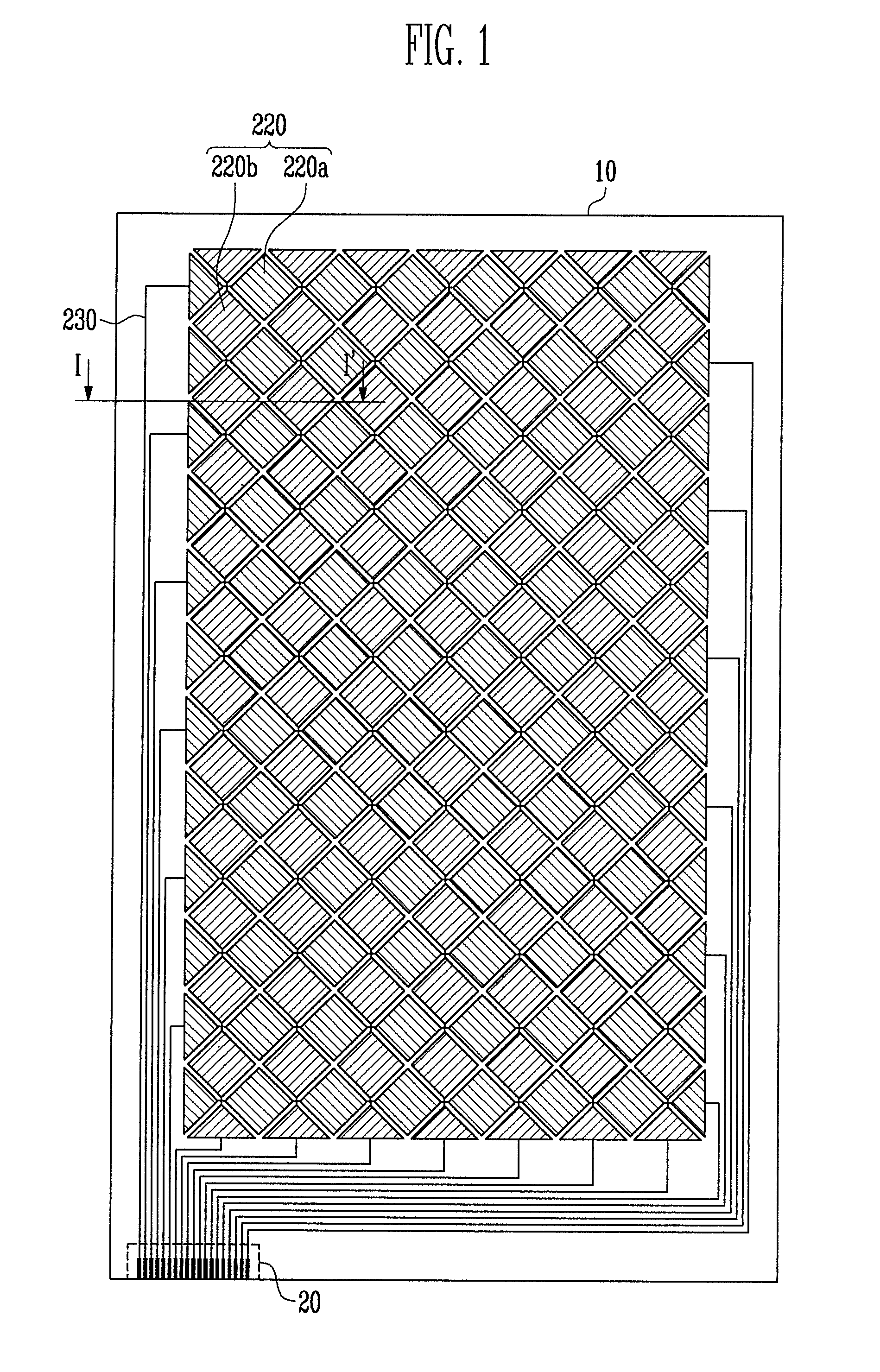 Touch screen panel and method of fabricating the same