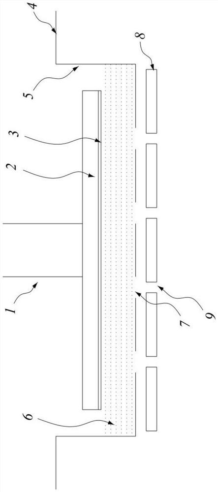 Jig device for improving silver paste filling quality and silver paste filling method