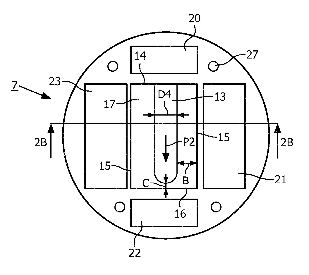 Optical fluid treatment device